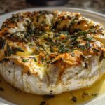 Baked Brie with Garlic and Fresh Herbs