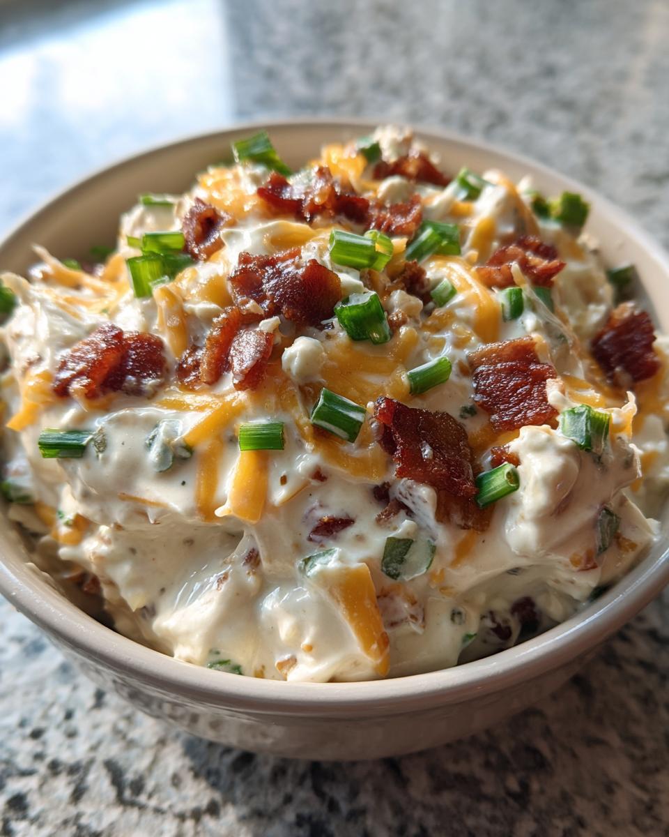 Boat Dip with cheese (No Cook!) - detail 2