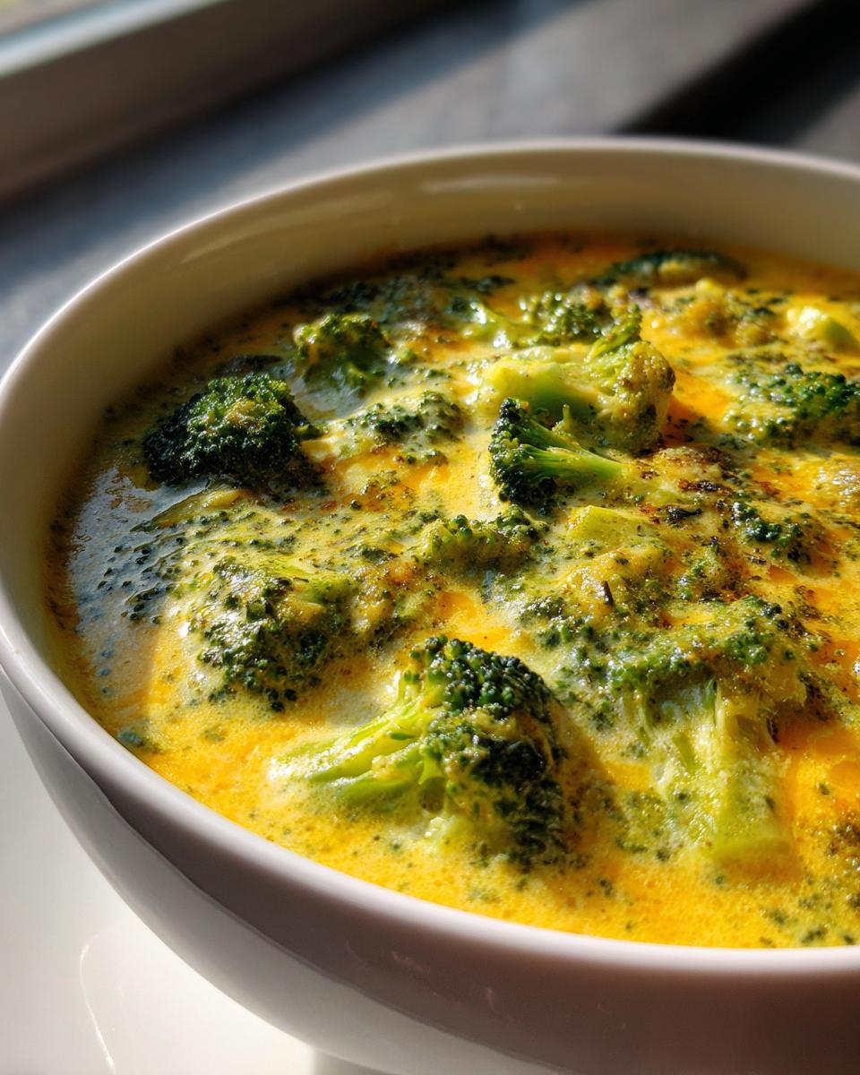 Broccoli Cheddar Soup - detail 2