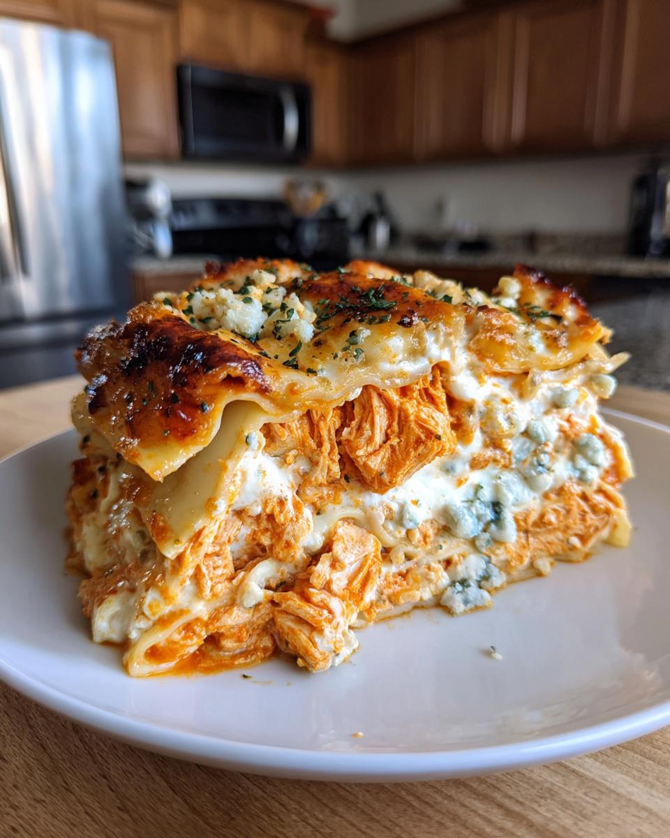 Buffalo Chicken Lasagna Recipe - detail 2