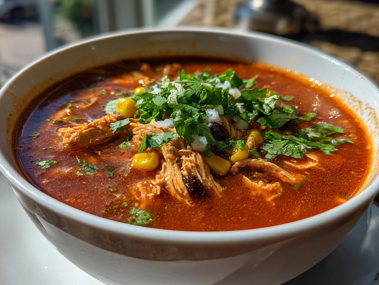Chicken Enchilada Soup Recipe