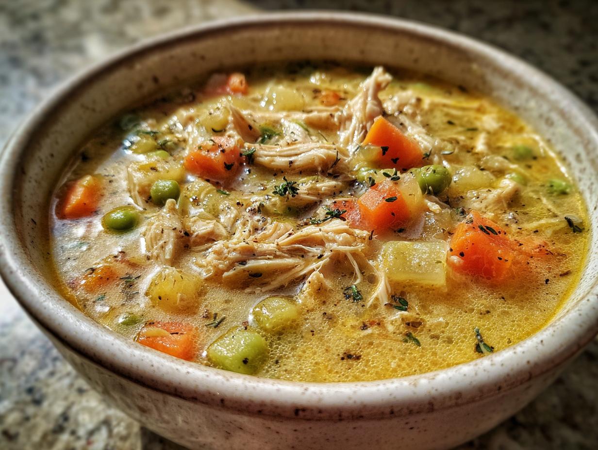 Chicken Pot Pie Soup
