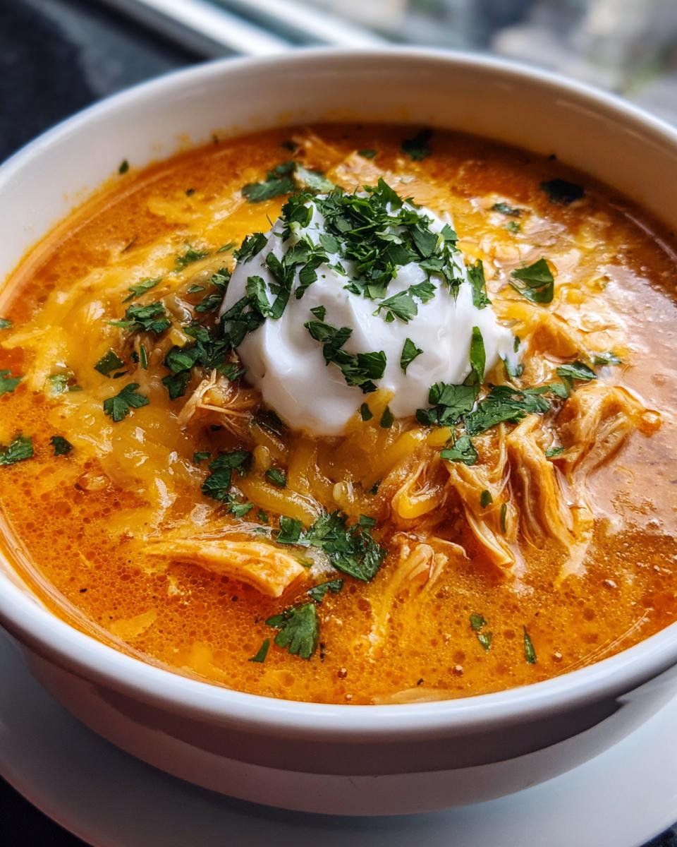 Creamy Chicken Enchiladda Soup - detail 2