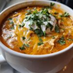 Creamy Chicken Enchiladda Soup