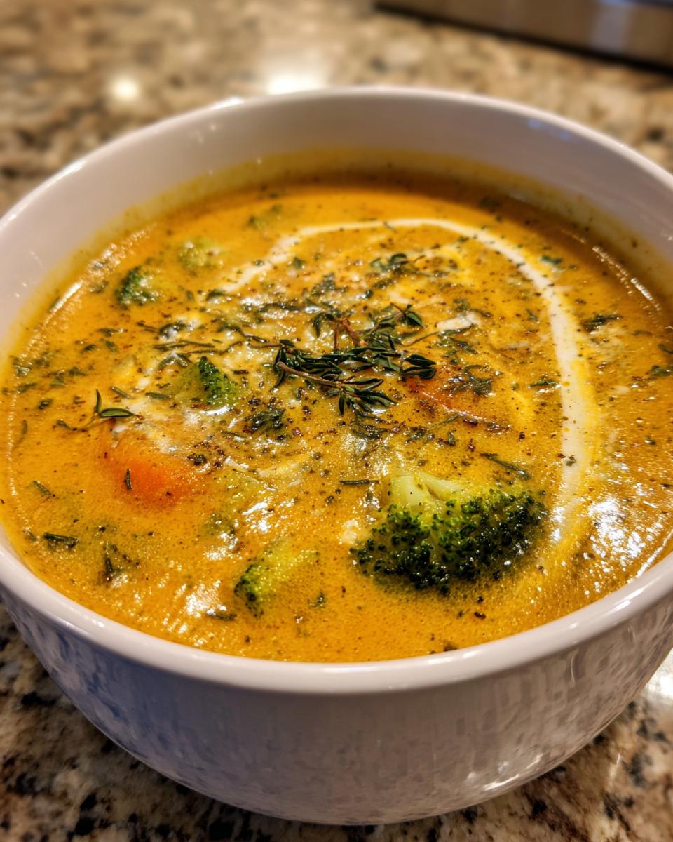 Creamy Vegetable Soup - detail 2