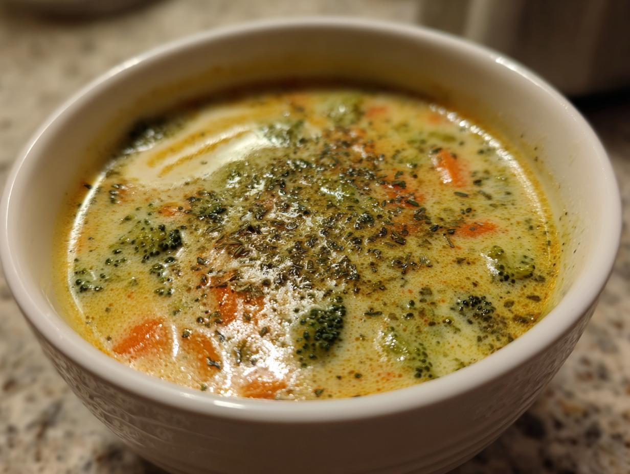Creamy Vegetable Soup Recipe