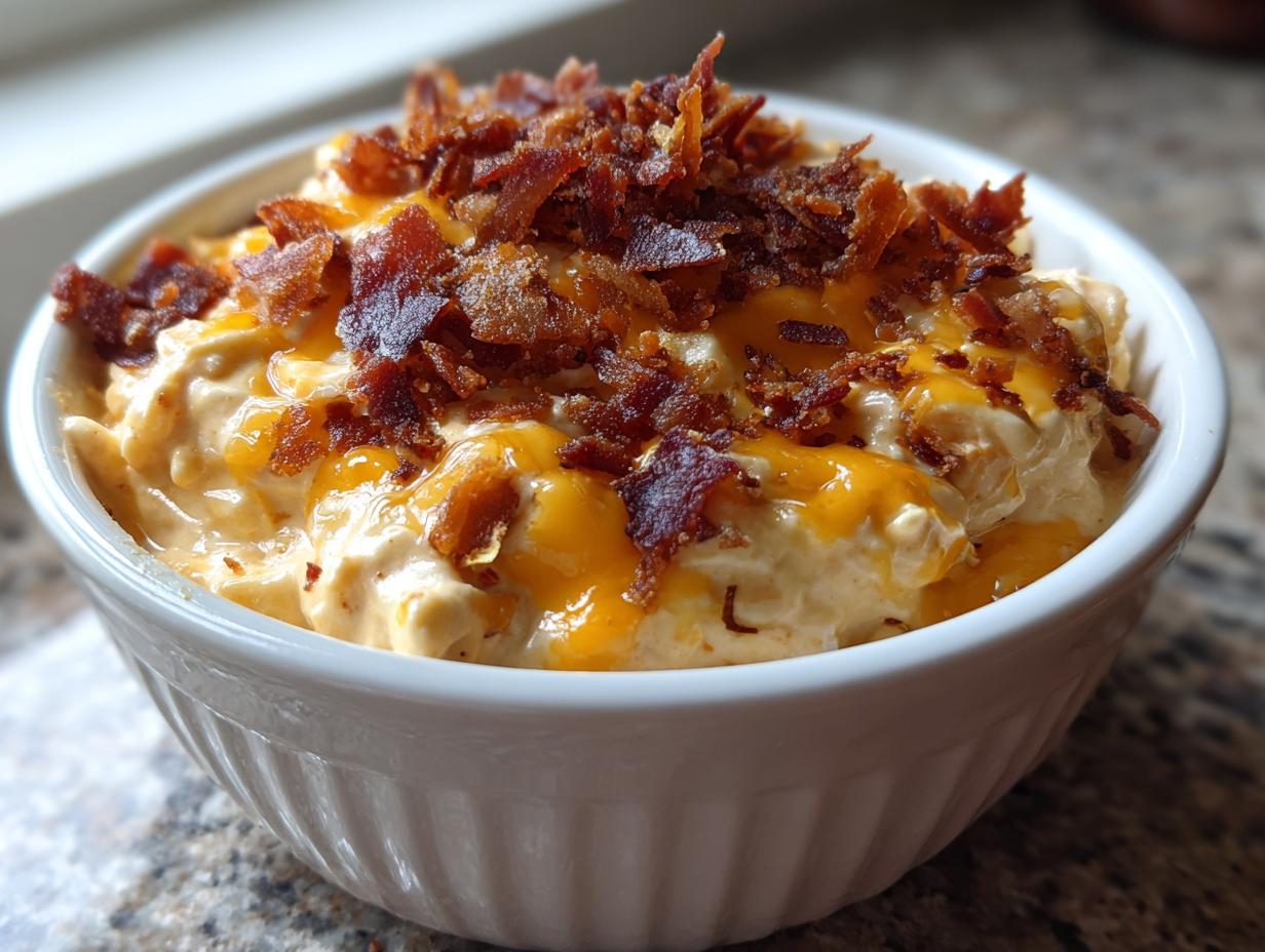 Crockpot Buffalo Chicken Dip