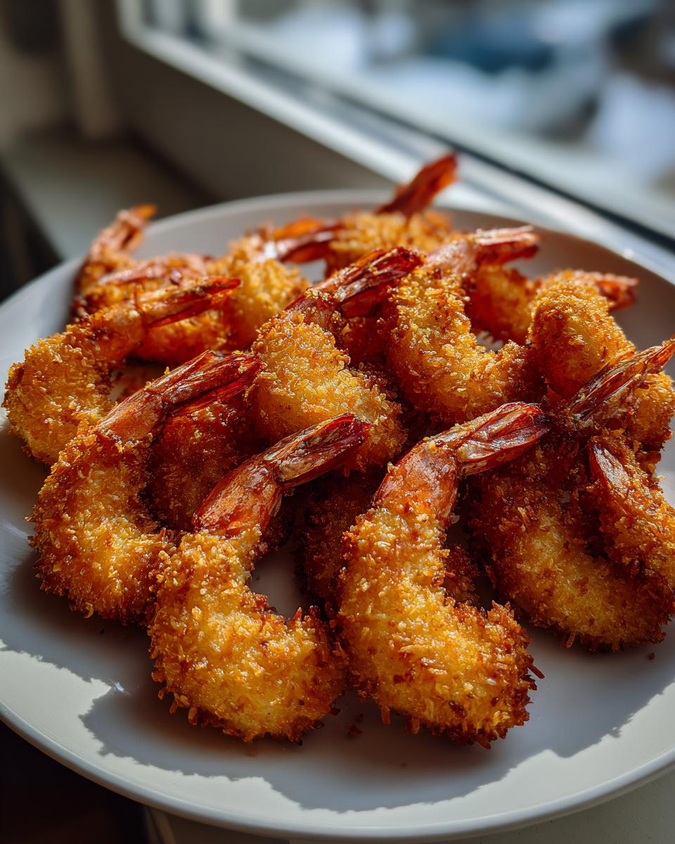 Deep Fried Almond Prawns - detail 2