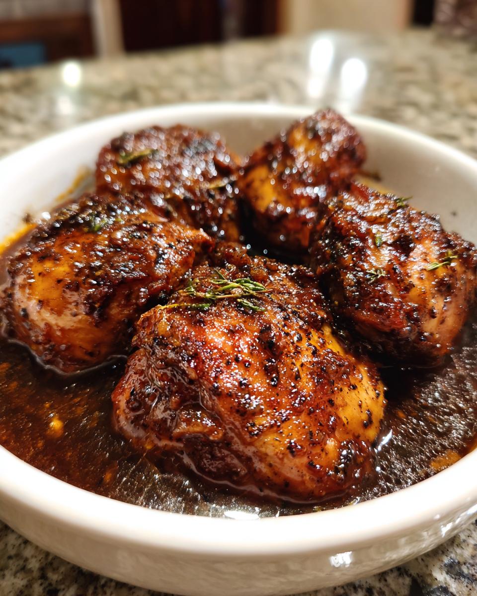 Delicious Jamaican Brown Stew Chicken - detail 2