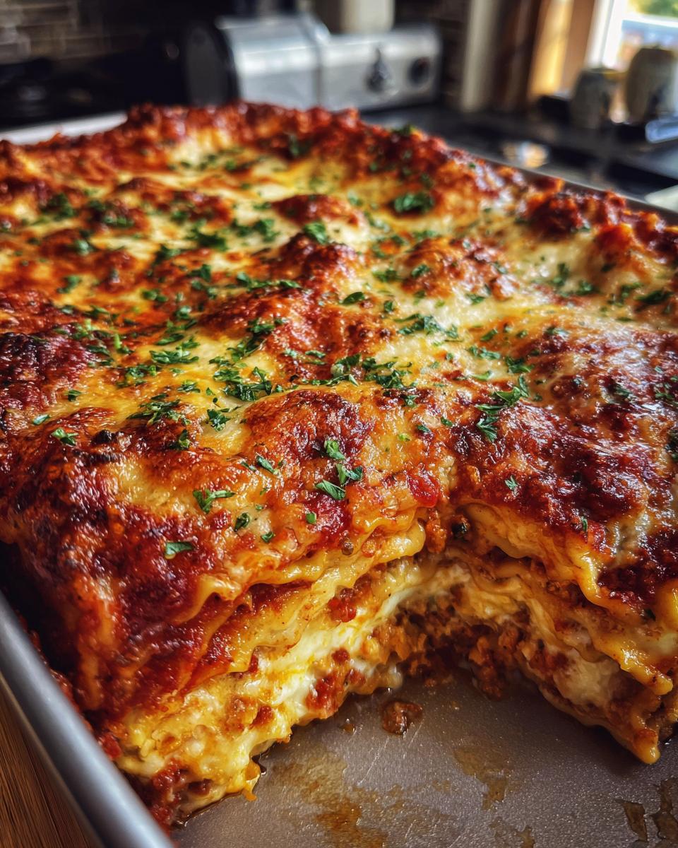 Easiest Lazy Lasagna With Cheese Ravioli - detail 2