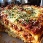 Easiest Lazy Lasagna With Cheese Ravioli