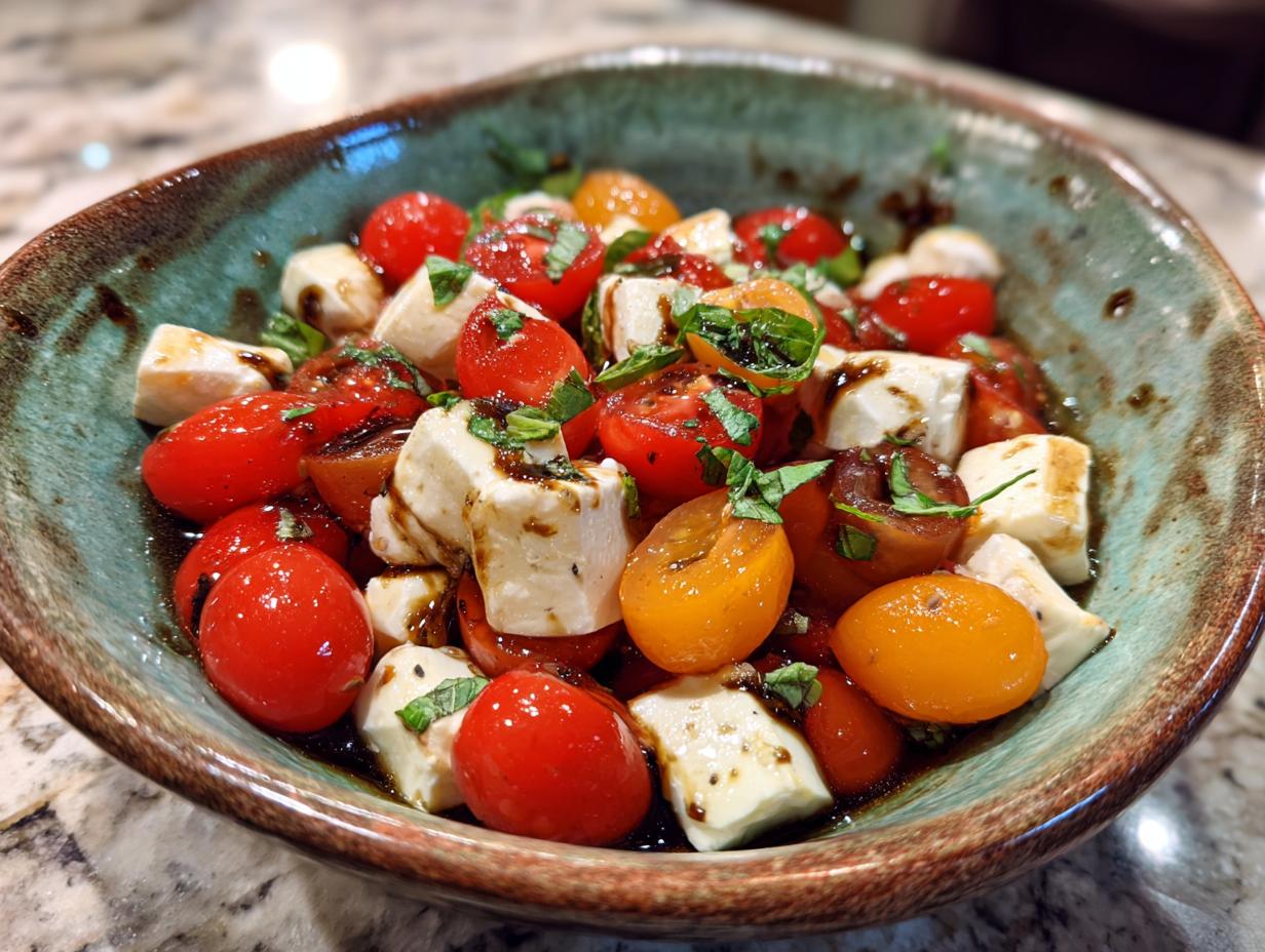 Easy Caprese Dip Recipe