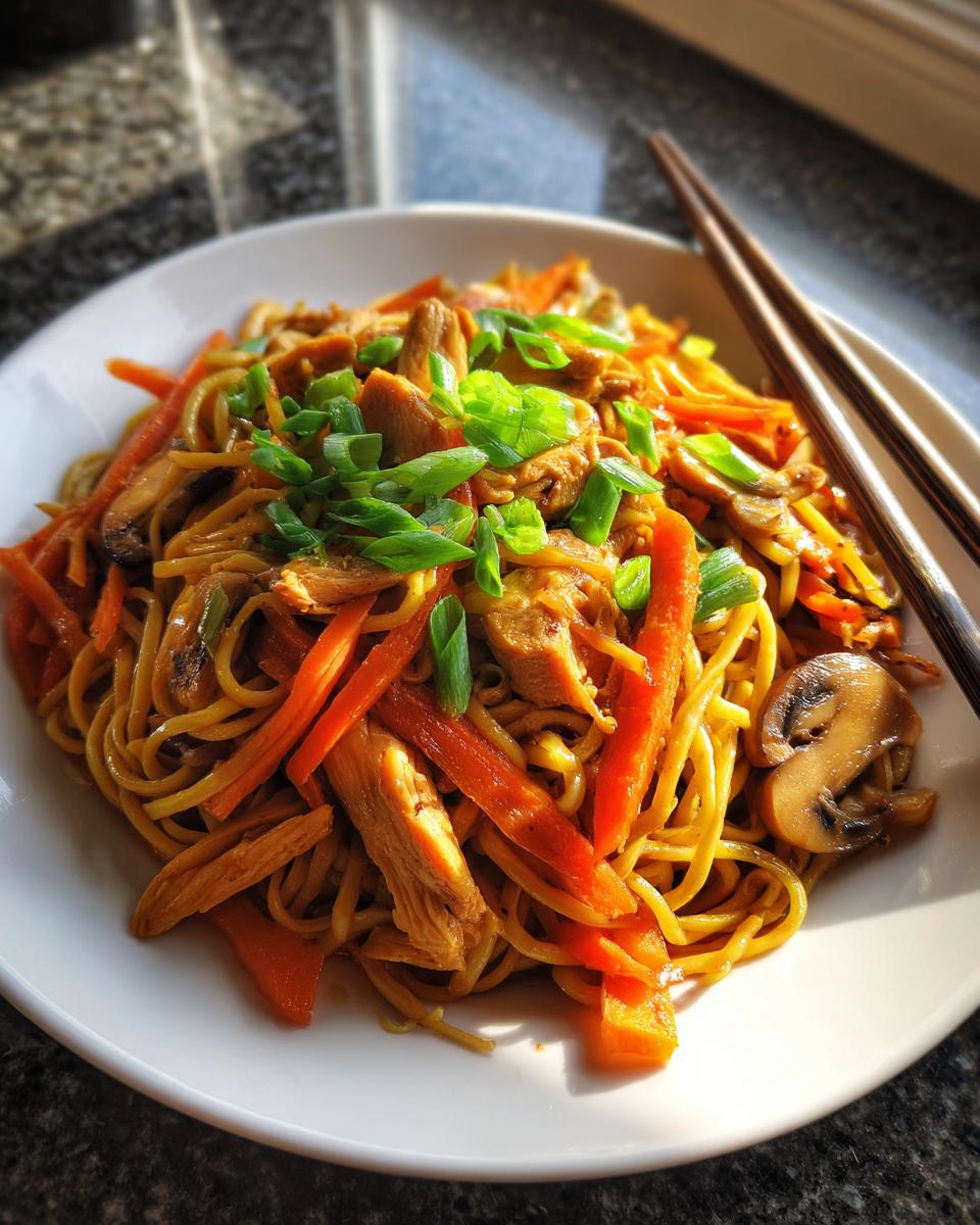 Easy Chicken Lo Mein Recipe - detail 2
