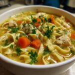 Easy Creamy Chicken Noodle Soup