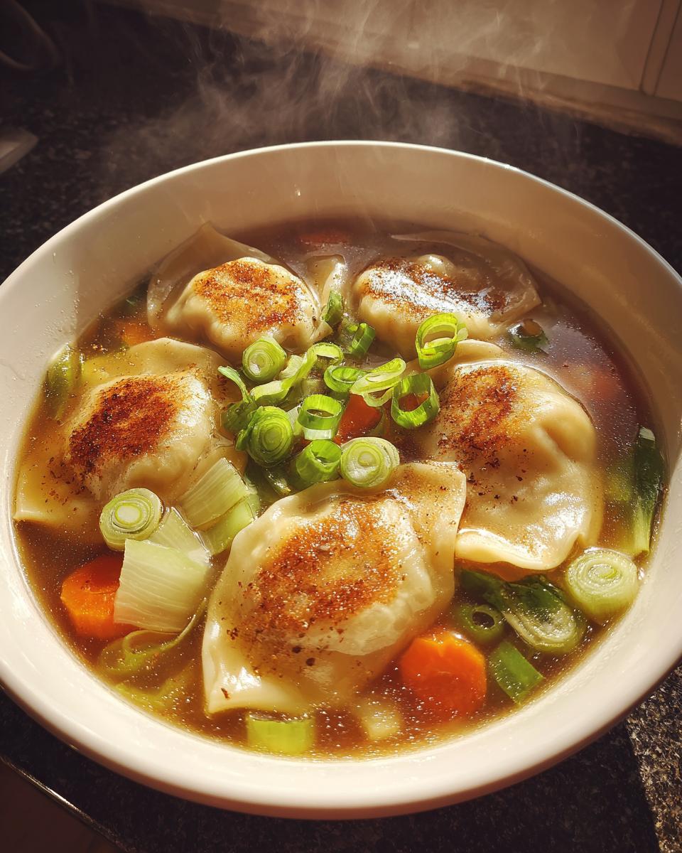 Easy Potsticker Soup Recipe - detail 2