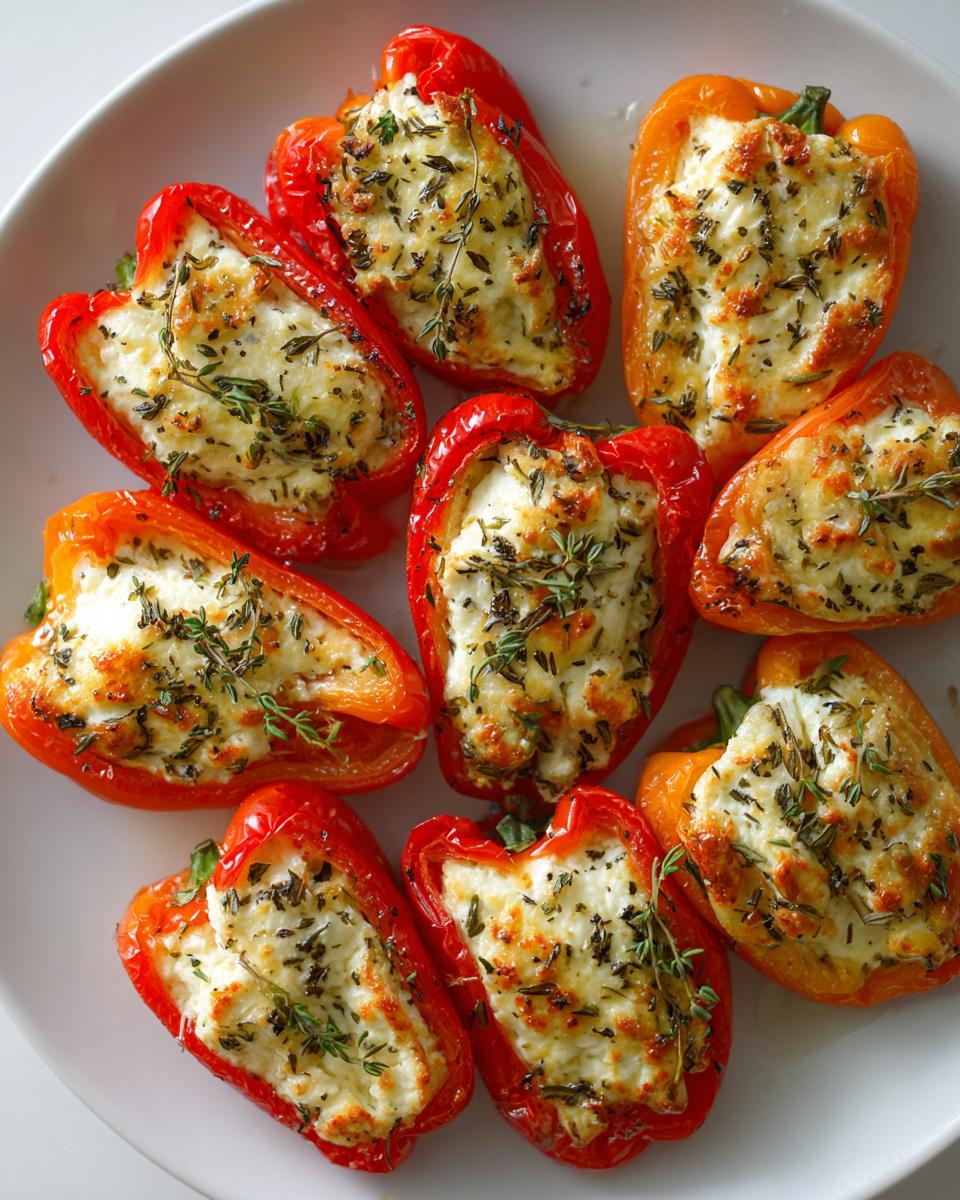 Goat Cheese Stuffed Mini Peppers - detail 2