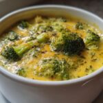 Healthy Broccoli Cheddar Soup