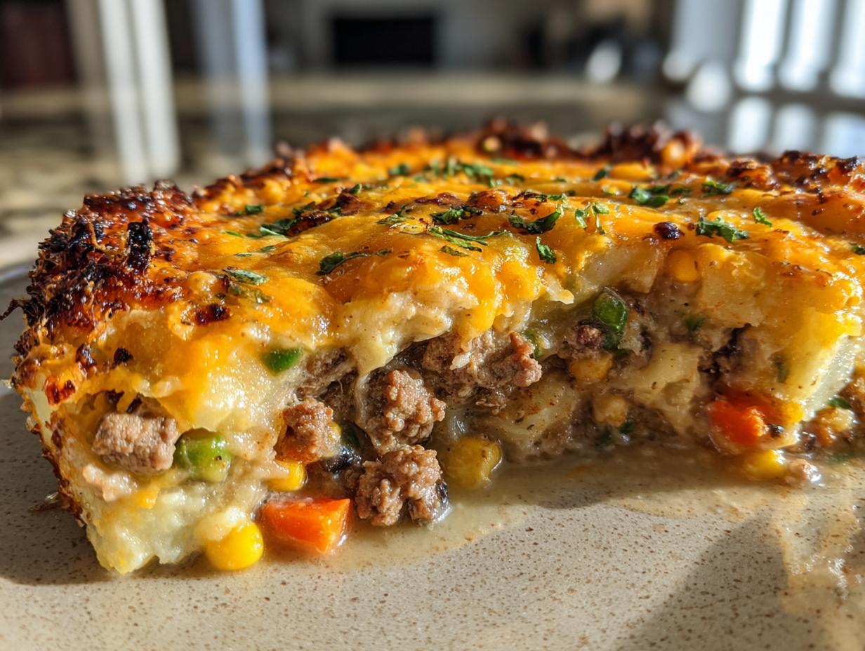Hobo Casserole with Ground Beef
