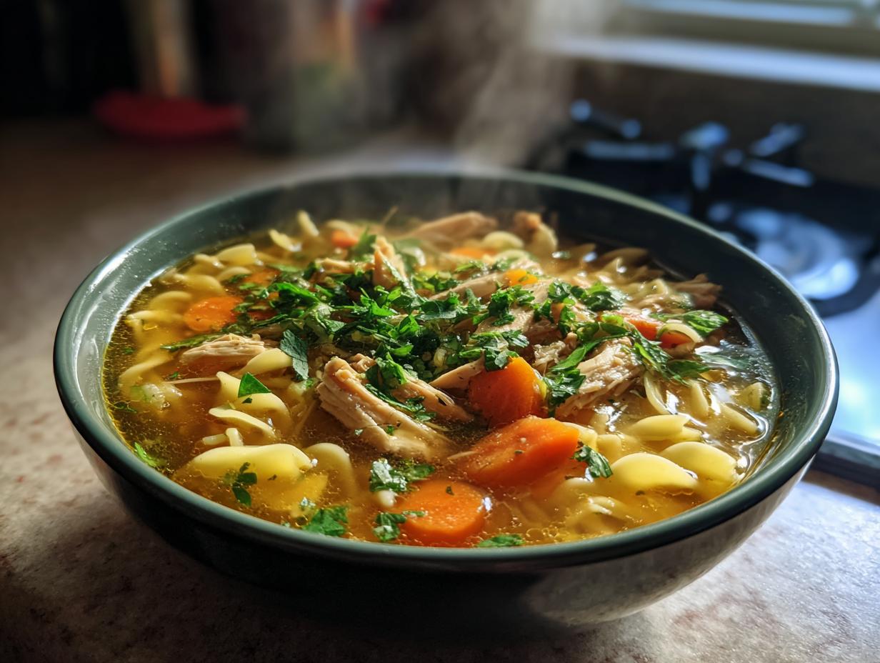 Homemade Chicken Noodle Soup