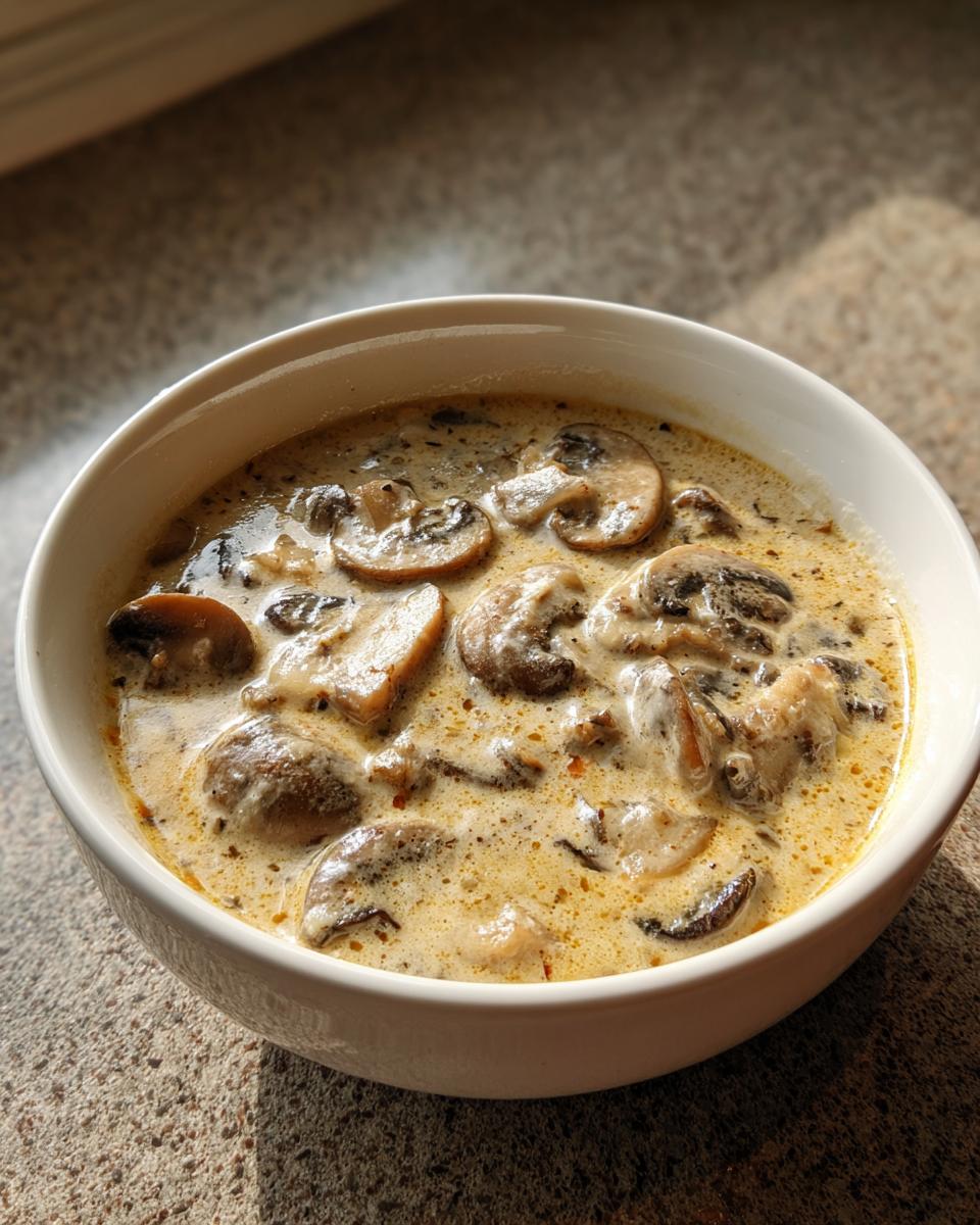 Homemade Cream Of Mushroom - detail 2