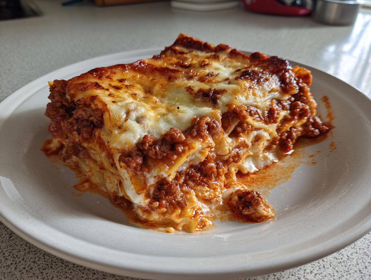 Homemade Lasagna for Two