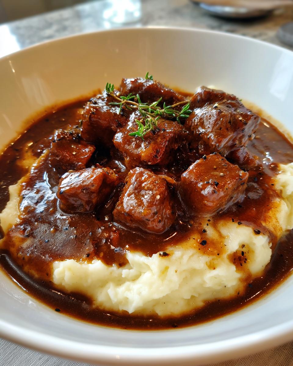 Instant Pot Beef Tips with Gravy - detail 2