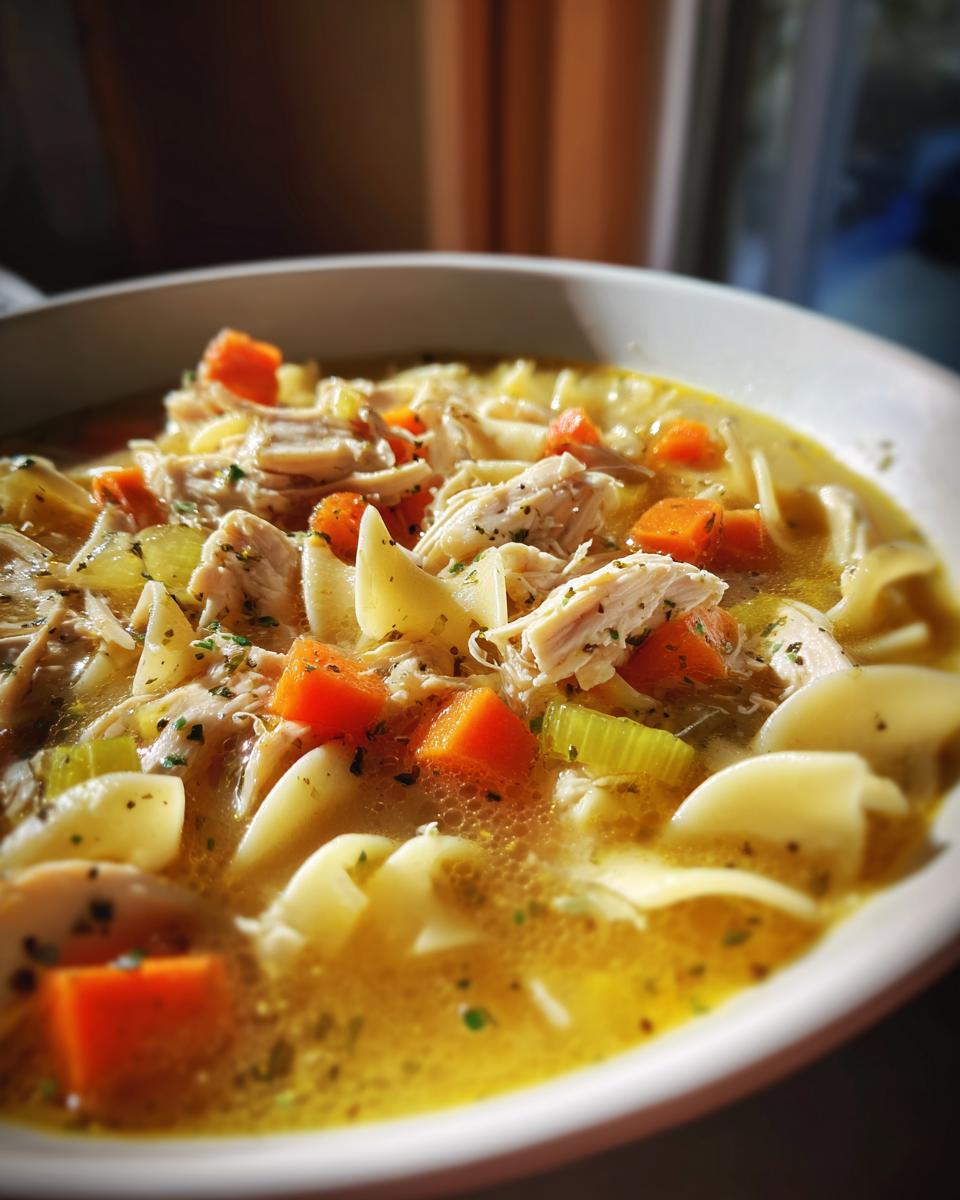 Instant Pot Chicken Noodle Soup - detail 2