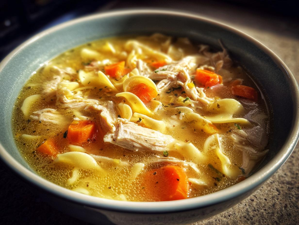 Instant Pot Chicken Noodle Soup