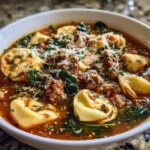 Italian Sausage Tortellini Soup