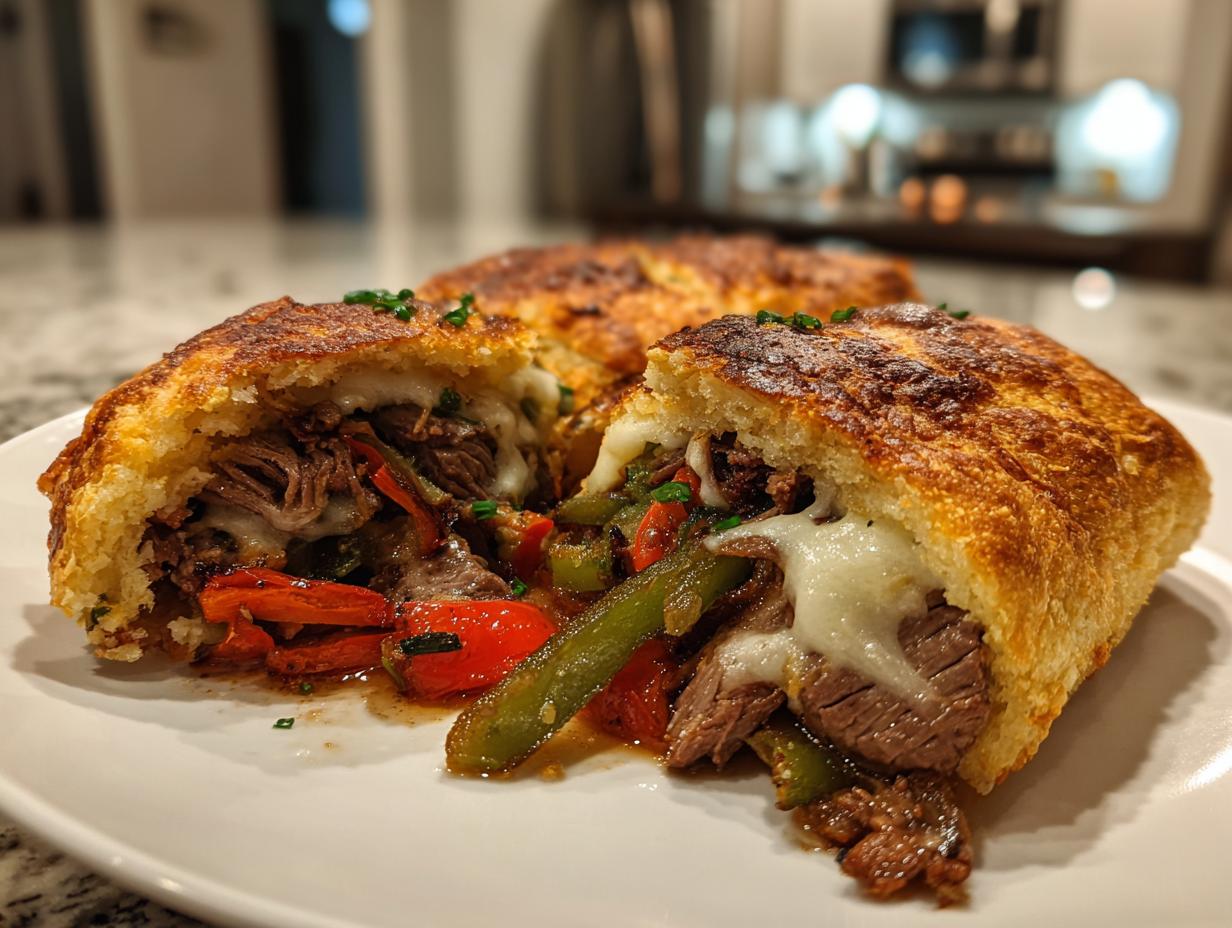 Keto Philly Cheesesteak Rolls