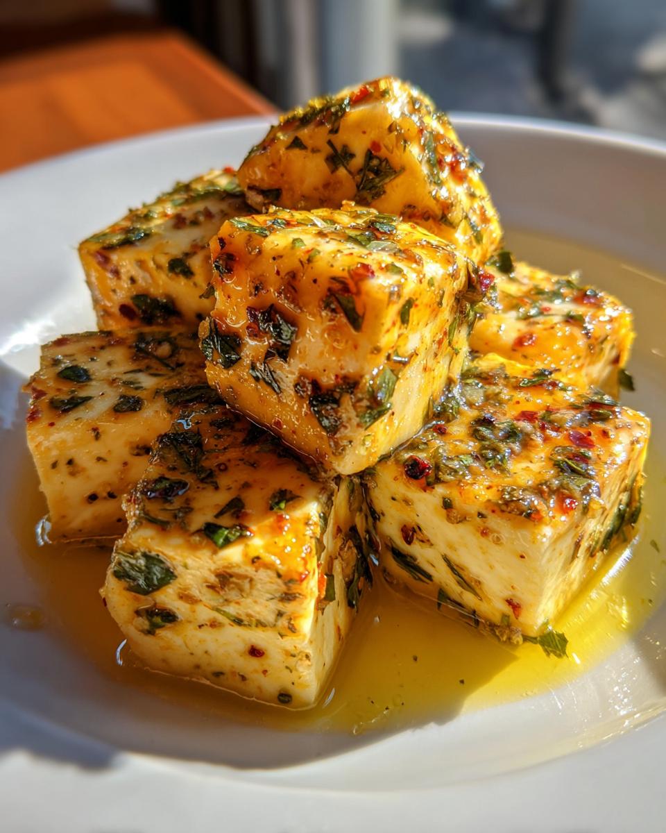 Marinated Cheese - detail 2