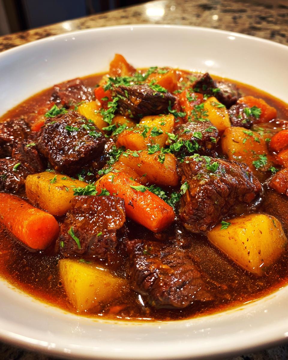 Old Fashioned Beef Stew - detail 2