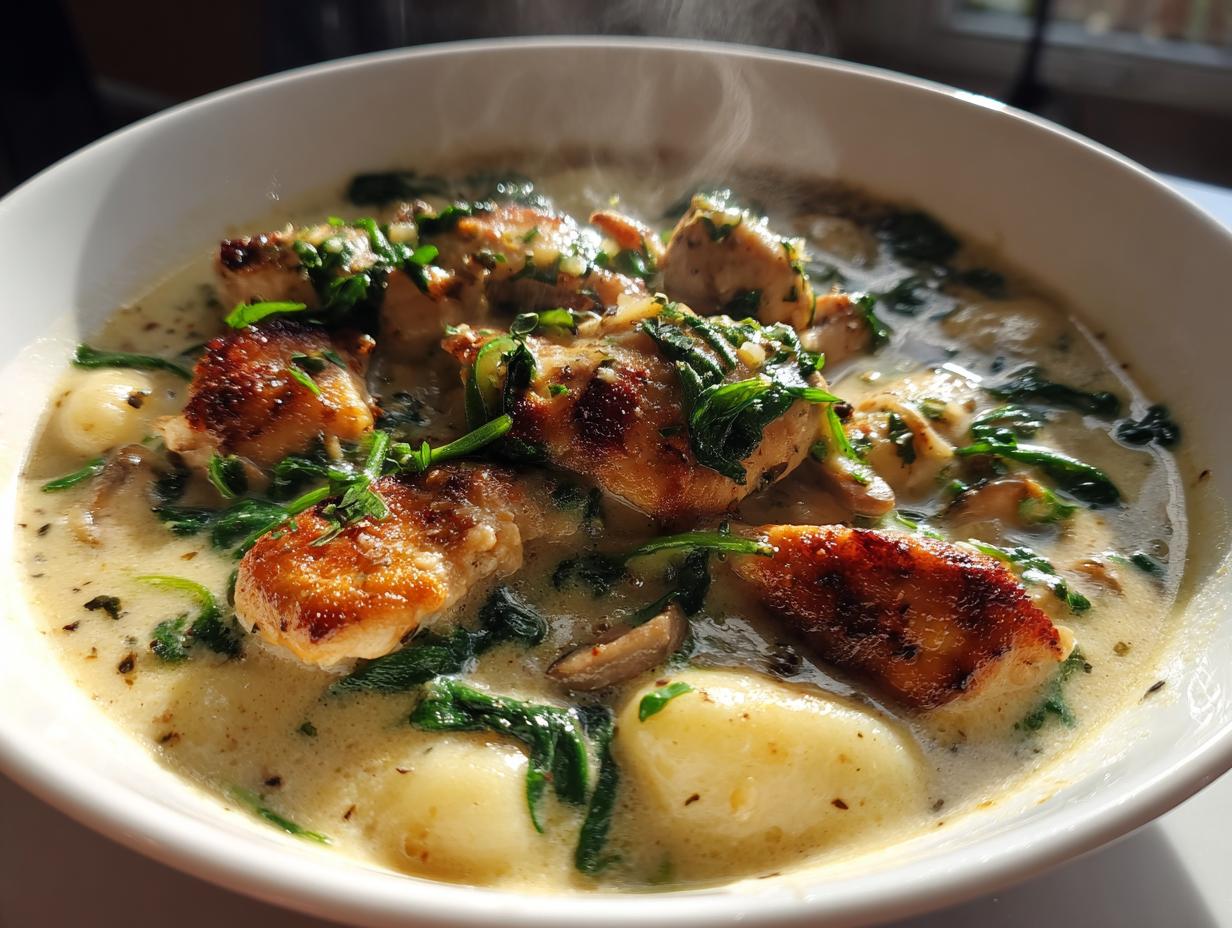 Olive Garden Chicken Gnocchi Soup Copycat