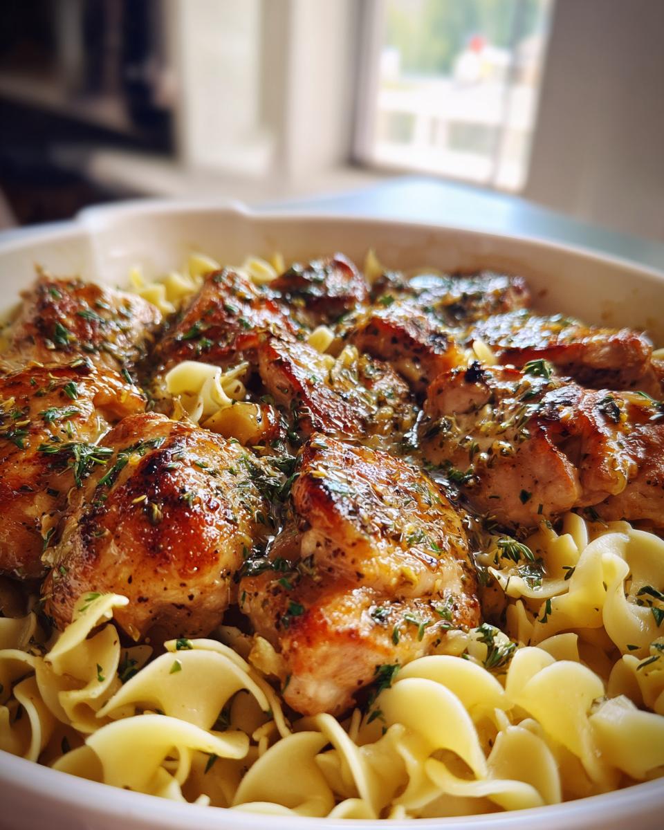 One-Pan Chicken with Buttered Noodles - detail 2