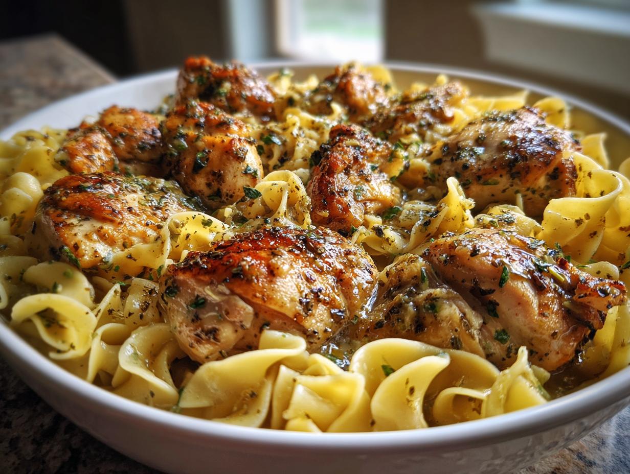 One-Pan Chicken and Buttered Noodles