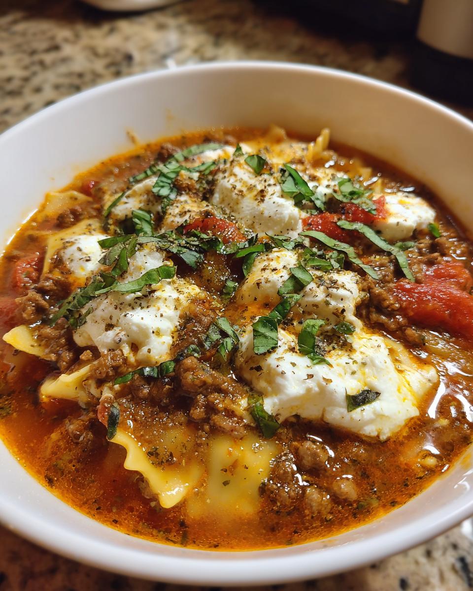 One-Pot Lasagna Soup Recipe - detail 2