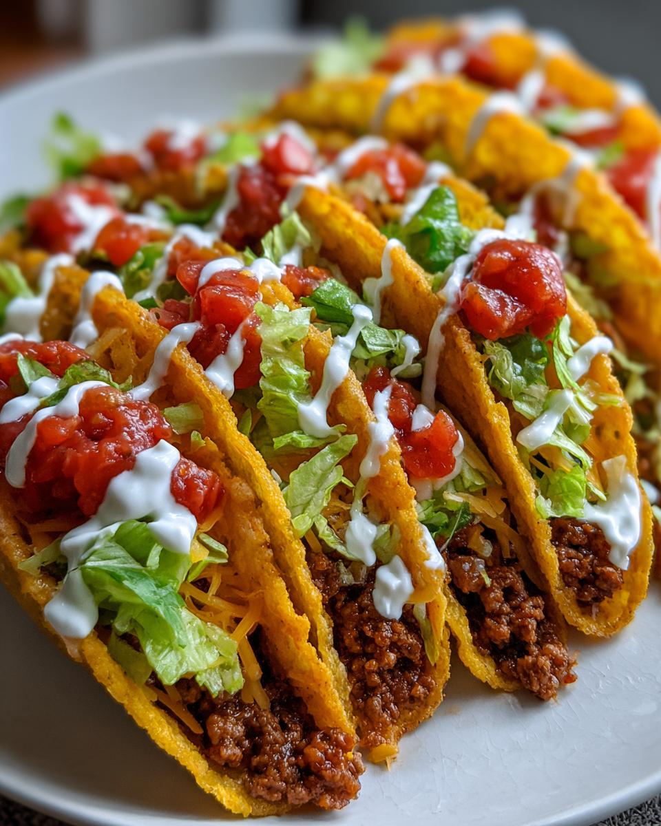Oven-Baked Cheesy Tacos (Crispy & Loaded) - detail 2