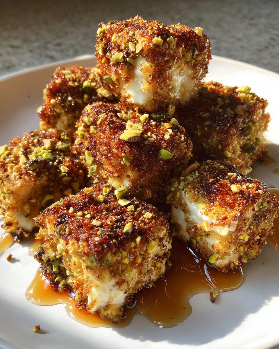 Pistachio-Crusted Brie Bites - detail 2