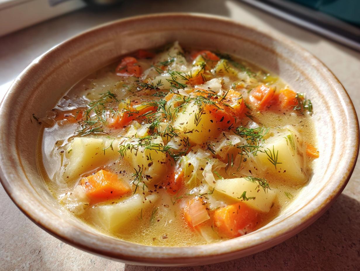 Polish Potato Soup (Kartoflanka)