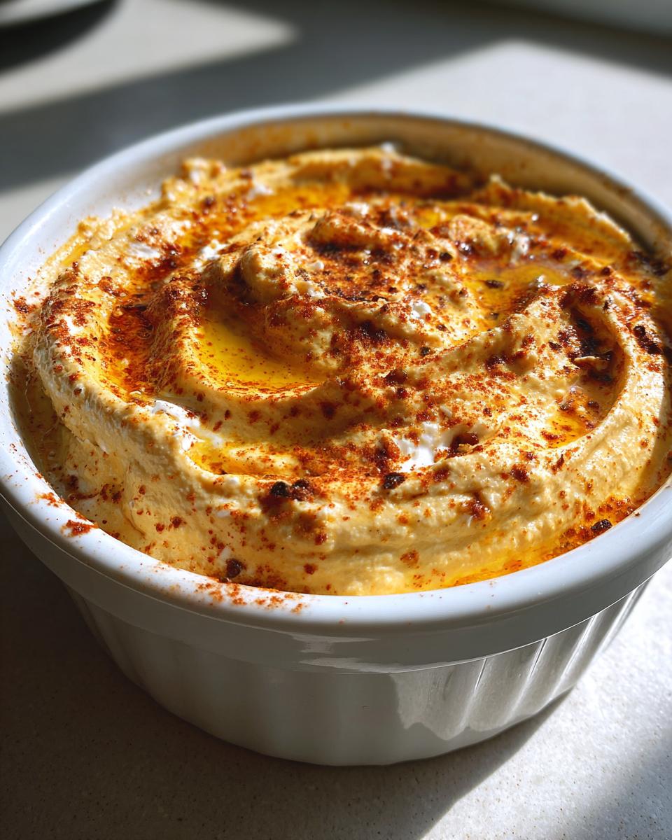 Pumpkin Whipped Feta Dip - detail 2