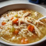 Simple Chicken and Rice Soup