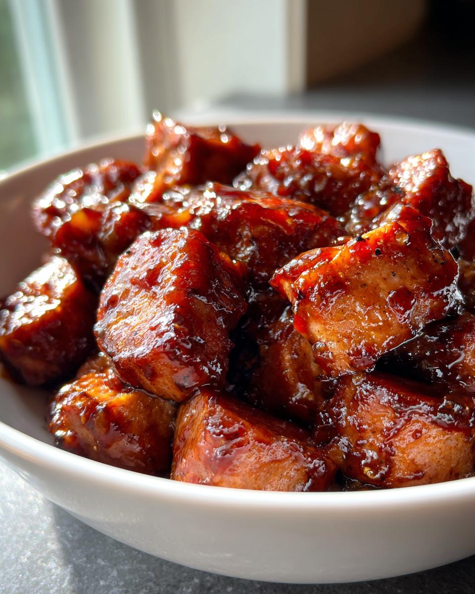 Slow Cooker BBQ Kielbasa Bites - detail 2