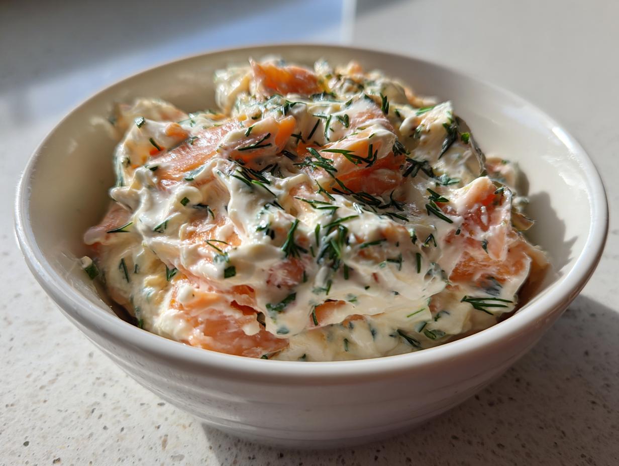 Smoked Salmon Bagel Dip
