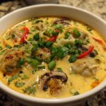 Thai Potsticker Coconut Soup