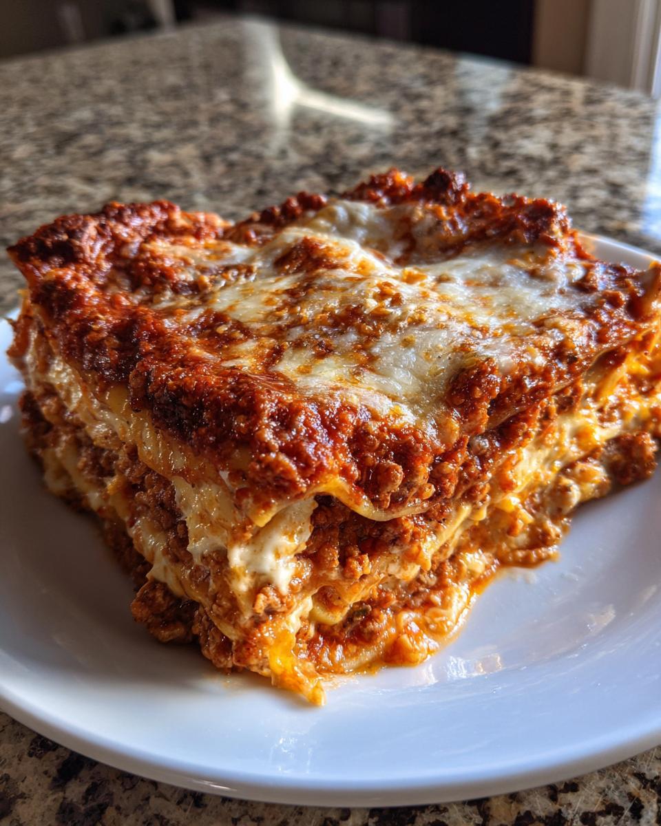 The Best Homemade Lasagna - detail 2