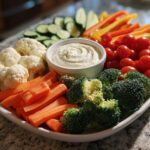 Veggie Platter with Two Dips