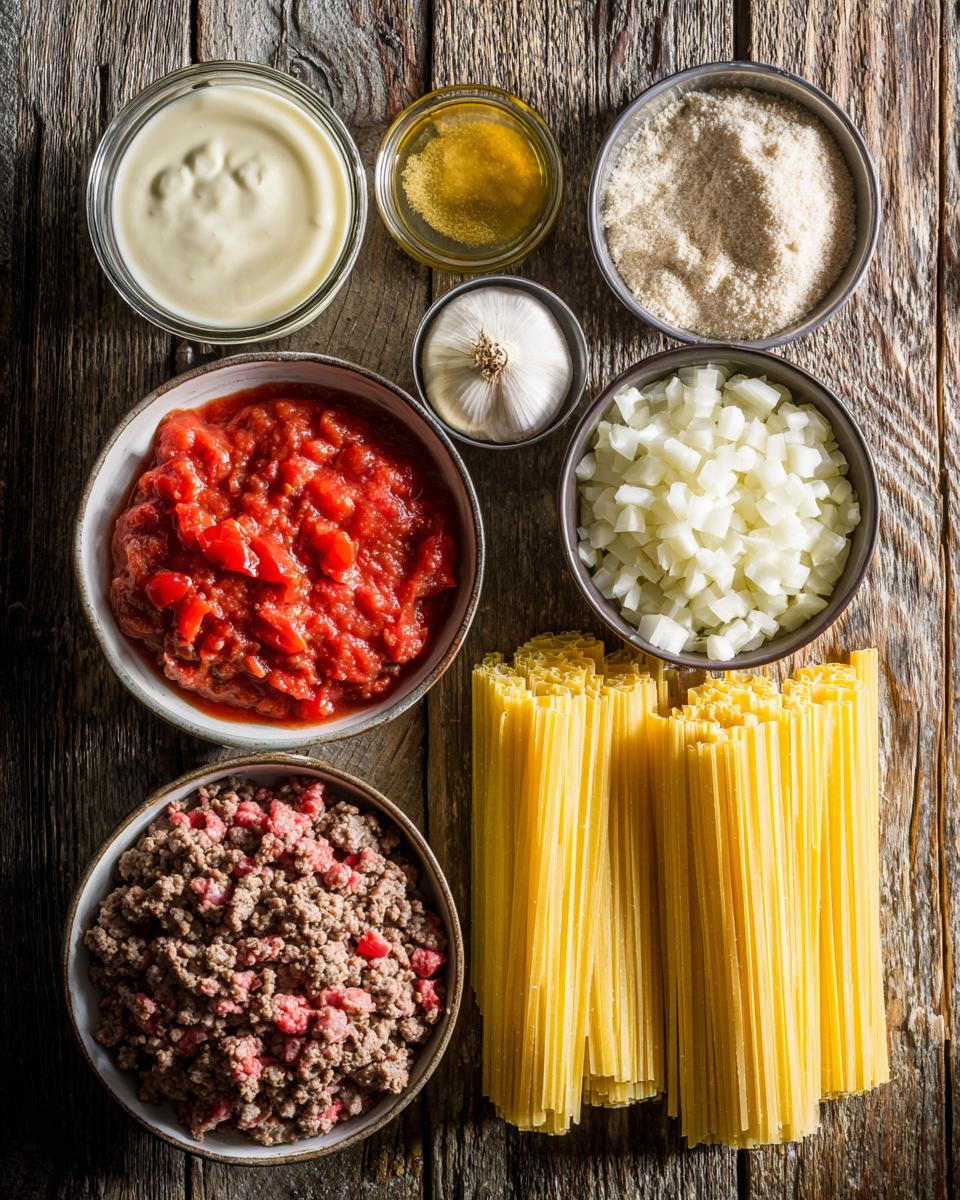 Alfredo Lasagna Soup - detail 1