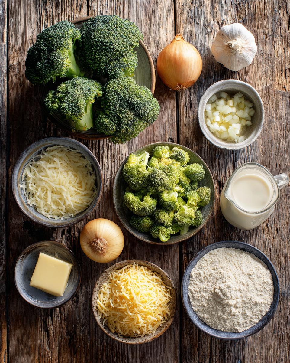 Broccoli Cheddar Soup - detail 1