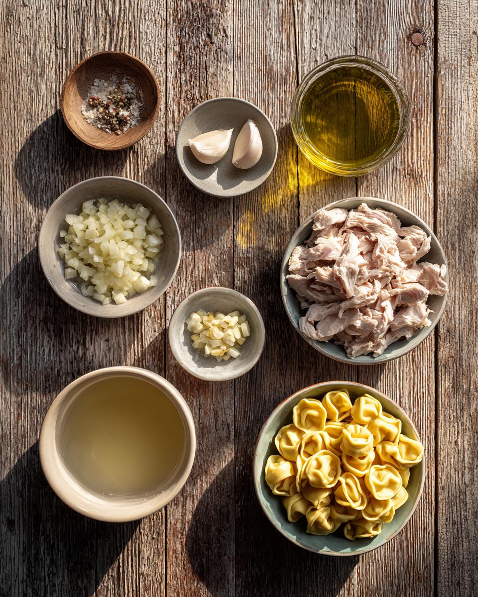Chicken Tortellini Soup - detail 1