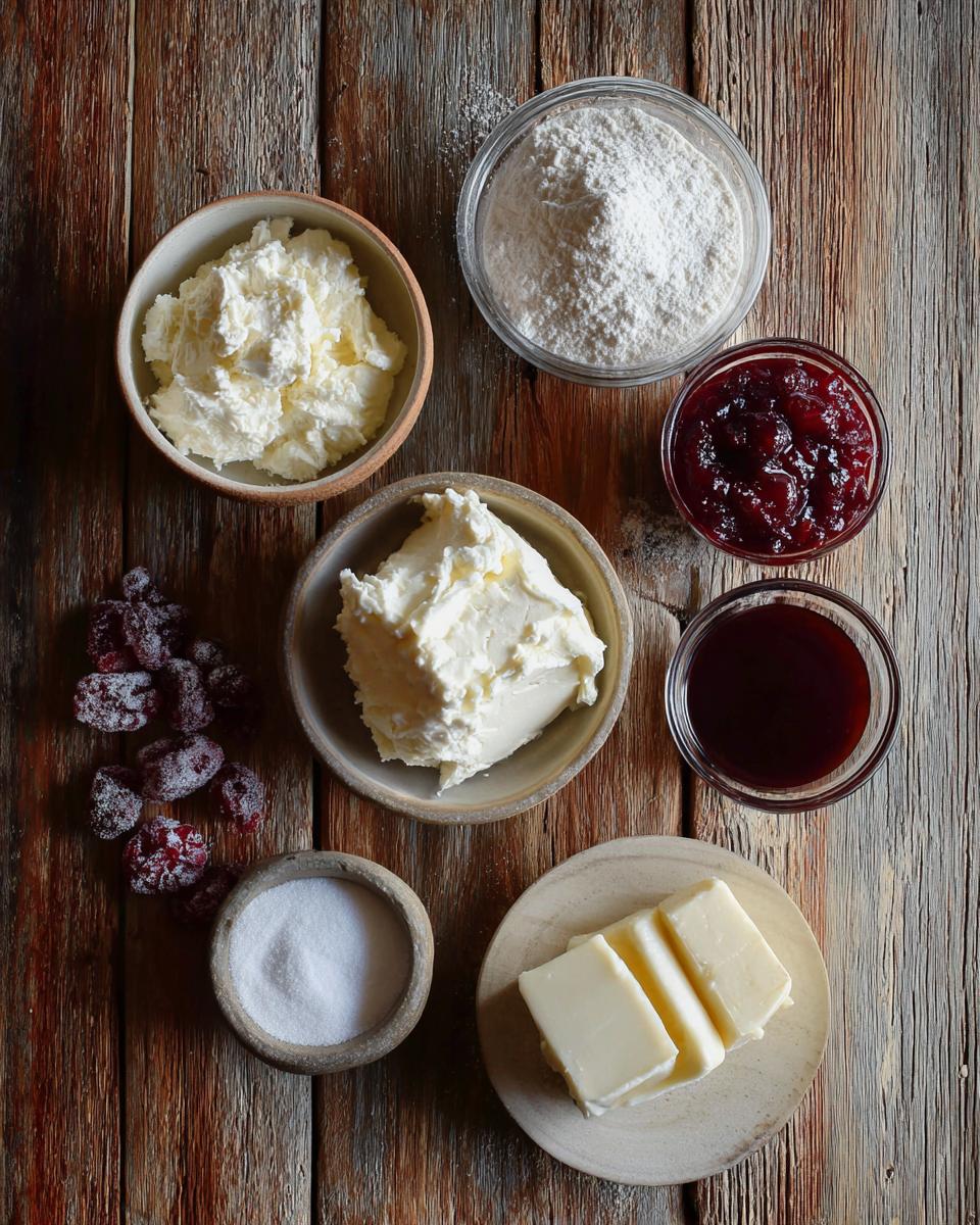 Cranberry Cream Cheese Crescent Bites - detail 1